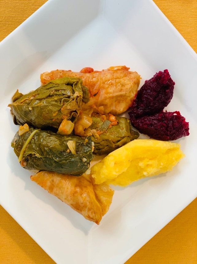 sarmale romanian food dish